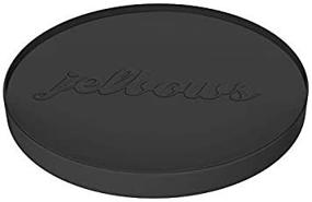 img 4 attached to 🖐️ jelbows Эргономичные гелевые подставки для запястий: решение от боли при локтевом эпикондилите, синдроме карпального канала и не только (большие черные, 2 шт)