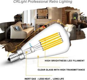 img 3 attached to 💡 CRLight Dimmable Filament Bulb, Candelabra Equivalent