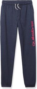 img 4 attached to 👖 Quiksilver Elastic Heather Kids Track Pants