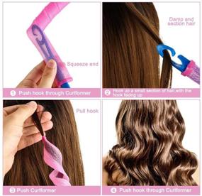 img 1 attached to Pieces Magic Curlers Spiral Styling Hair Care
