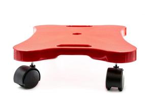 img 1 attached to 🛴 Premium Hand2Mind Red Heavy-Duty Indoor Scooter Board: Ensuring Safe Fun for Kids Ages 6-12!