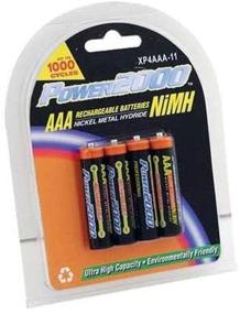 img 1 attached to Улучшите эффективность с Power2000 XP4AAA-11 1150mAh NiMH перезаряжаемыми батарейками типа AAA (4 шт)