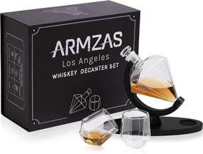 img 3 attached to 🥃 ARMZAS Diamond Whiskey Decanter Glasses