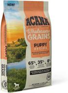 🐶 acana wholesome grains dry dog food: rich in protein, gluten-free, and nutritious logo