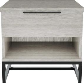 img 2 attached to Boyd Sleep Contemporary Barnwood Nightstand