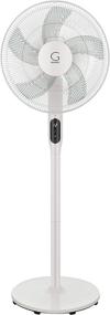 img 4 attached to 🌀 Genesis High Velocity 16 Inch DC Stand Fan - Super Silent Technology + Remote Control