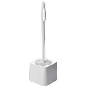 img 2 attached to Rubbermaid FG631100 White 5-Inch Toilet Bowl Brush Holder - Store and Keep Your FG6310 Brush Neatly