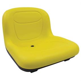 img 4 attached to Stens High Back Seat 420-182 for John Deere AM131531 - Yellow (1 ea)