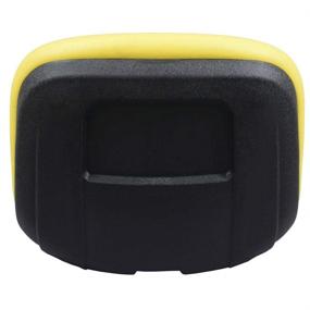 img 2 attached to Stens High Back Seat 420-182 for John Deere AM131531 - Yellow (1 ea)