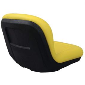 img 1 attached to Stens High Back Seat 420-182 for John Deere AM131531 - Yellow (1 ea)
