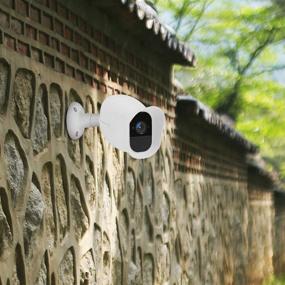 img 3 attached to kwmobile 2-Pack Белый силиконовый чехол Совместим с Arlo Pro/Pro 2 Smart - Наружный чехол для видеокамеры для обеспечения безопасности CCTV.