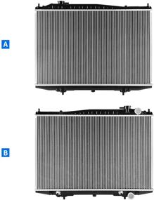 img 2 attached to 🔥 Радиатор DWVO | Совместим с Nissan Frontier 2.4L 1998-2004 и 3.3L 1999-2004 | Совместим с Nissan Xterra 2.4L и 3.3L 2000-2004 | DWRD1015