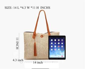 img 2 attached to 👜 Yoofashion Summer Fashion Shoulder Handbag for Women's - Handbags and Wallets