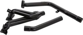 img 2 attached to 🚀 PaceSetter 70-1113 Black Exhaust Header: Enhance Performance with Sleek Style!