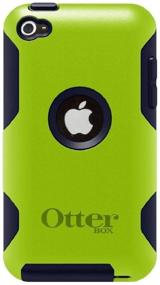 img 1 attached to 📱 OtterBox Commuter Series Case for iPod touch 4G - Black/Green: Discontinued Edition