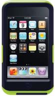 📱 otterbox commuter series case for ipod touch 4g - black/green: discontinued edition logo