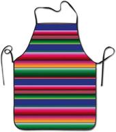 🌮персонализированный фартук с мексиканским дизайном серапе, смешной нашейкой для повара, кухни дома, ресторана, парикмахера, садоводства логотип
