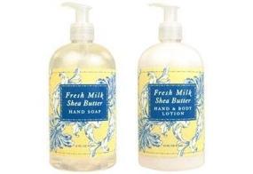 img 1 attached to 🥛 Greenwich Bay Trading Hand and Body Lotion Bundle Set (Fresh Milk & Shea Butter), 16 Ounce - Luxurious Moisturizing Skincare