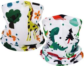 img 4 attached to EXski Bandana: Top-Notch Breathable Cycling Outdoors Accessories for Girls