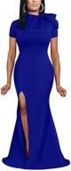 lagshian womens sleeve bodycon evening women's clothing in dresses logo