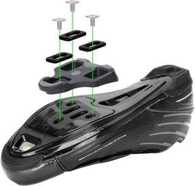 img 3 attached to 🚲 Inkesky Road Bike Cleats: Look KEO Grip Compatible with Anti Slip Rubber Technology