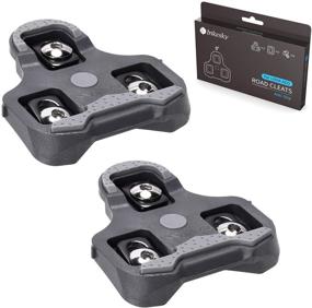 img 4 attached to 🚲 Inkesky Road Bike Cleats: Look KEO Grip Compatible with Anti Slip Rubber Technology