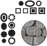 🎨 удовольствие для ремесленников: набор маленьких чипбордных краев maya road mini scallop - украшайте со стилем! логотип