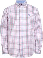 👕 comfortable and stylish chaps sleeve stretch scottsdale gingham boys' clothing logo