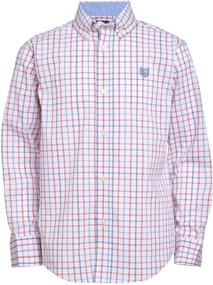 img 3 attached to 👕 Comfortable and Stylish Chaps Sleeve Stretch Scottsdale Gingham Boys' Clothing