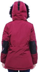 img 2 attached to Rokka Rolla Womens Hooded Removable Women's Clothing for Coats, Jackets & Vests