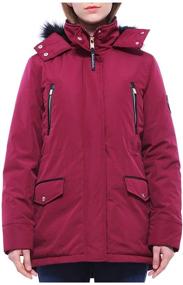 img 3 attached to Rokka Rolla Womens Hooded Removable Women's Clothing for Coats, Jackets & Vests