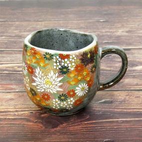 img 2 attached to ☕ Exquisite Kutani Yaki Ware Coffee Flower: A Masterpiece for Coffee Lovers