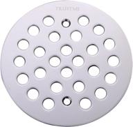 🪣 trustmi 4 1/4-inch screw-in shower drain grate replacement cover: chrome, oil rubbed bronze, and brushed nickel options available logo