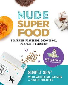 img 3 attached to 🐶 I and Love and You" Nude Superfood Dry Dog Food: Grain-Free Kibble with Prebiotics, Probiotics, and Digestive Enzymes for Large and Small Dogs (Various Flavors)