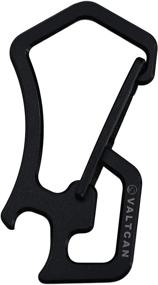 img 1 attached to 🔑 Valtcan Titanium Carabiner: A Versatile Gear with Convenient Built-in Bottle Opener