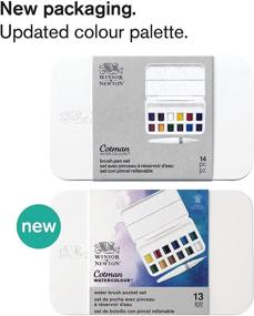 img 3 attached to 🎨 Winsor & Newton Cotman Watercolor Paint Set - Pack of 12 Vibrant Colors for Artists