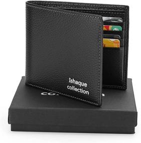 img 4 attached to Premium Business Vaccine Genuine Leather 👛 Wallet – A Stylish & Practical Accessory