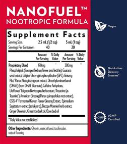 img 1 attached to Enhanced NanoFuel Nootropic Productivity by Quicksilver Scientific