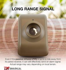 img 2 attached to Dakota Alert DCMT-4000: Wireless Driveway Alarm with Proximity Sensor - Advanced Home Security Motion Detector Transmitter