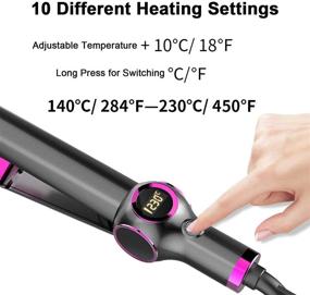 img 3 attached to Straightener Temperature Heating Anti Scald Ceramic