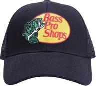 🎣 adjustable mesh fishing hat for men & women - bass pro shop trucker baseball cap for running outdoors logo