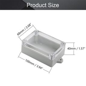 img 3 attached to Fielect Dustproof Electronic Transparent 100X68X40Mm