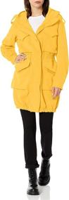 img 2 attached to Norma Kamali Womens Hooded Jacket Women's Clothing