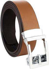 img 2 attached to Gelante Men's Genuine Leather Ratchet Automatic Accessories Belts