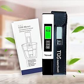 img 2 attached to 📏 Accurate Vicreek TDS Meter White for Precise Water Quality Testing