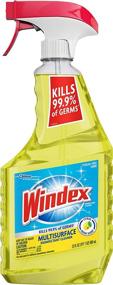 img 4 attached to Windex Multi Surface Disinfectant Cleaner Fluid Ounce