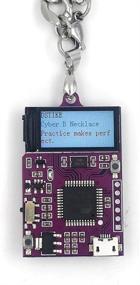 img 2 attached to Cyber B Necklace - AURSINC Programmable DSTIKE Bad USB Necklace With TFT Screen Atmega32U4 Development Board