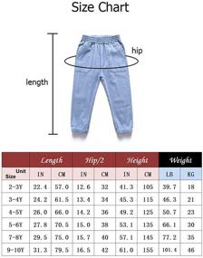 img 1 attached to Elastic Style Deep 👖 Blue Boys' Jeans Clothing by Mallimoda