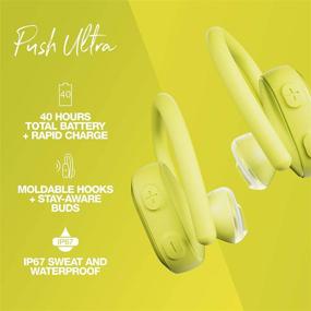 img 2 attached to 🎧 Беспроводные наушники Skullcandy Push Ultra TWS - Электрический желтый