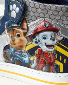 img 2 attached to 🐾 Кроссовки Nickelodeon для мальчиков "Paw Patrol": Стильная обувь для поклонников Paw Patrol